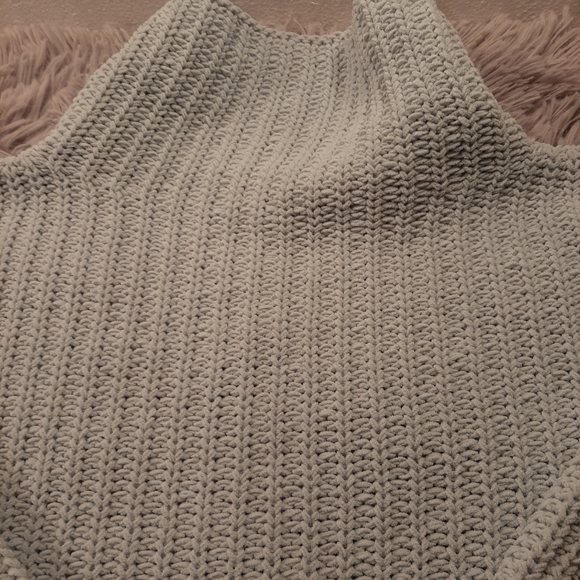 Aerie Oversized Mint Green Sweater Size Small Petite - Picture 3 of 8